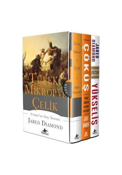Tüfek. Mikrop ve Çelik Üçlemesi Kutulu Özel Set 3 Kitap Ciltli