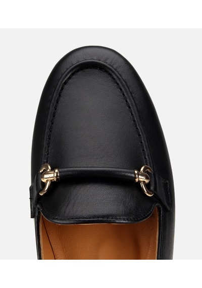 Hotiç Kadın Deri Siyah Toka Detaylı Klasik Loafer 01ayh321340a100 01ayh321340a100