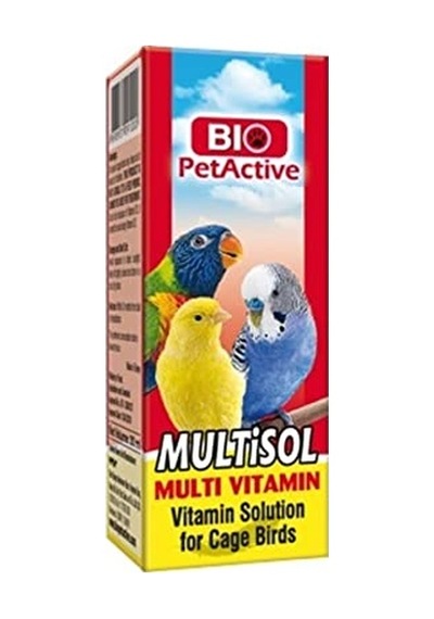 Biopet Active Kuşlar İçin Multi Vitamin, Multisol