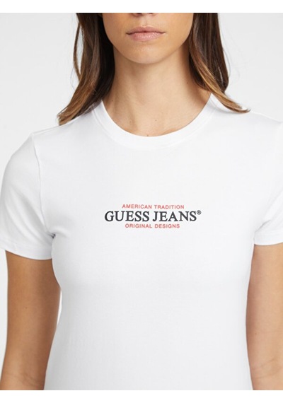 Guess Kadın Tişört-w4yı03j1314 Pure Whıte