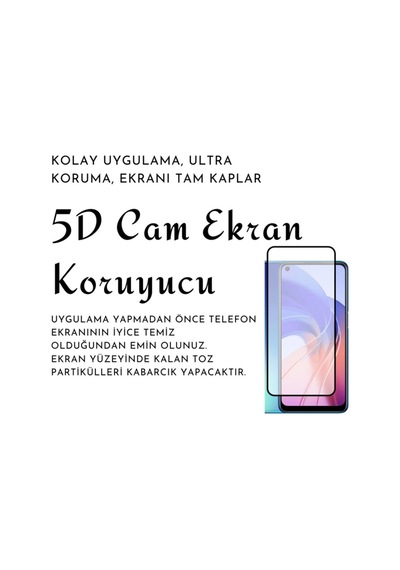 Oppo A55 Kılıf Soft Yumuşak Silikon Telefon Kılıfı Kapak Ve 5d Tam Kaplayan Cam Ekran Koruyucu Seti Col179248-mor