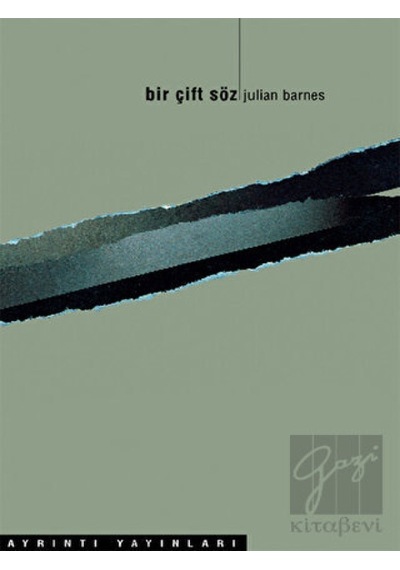 Bir Çift Söz - Julian Barnes - Ayrıntı Yayınları