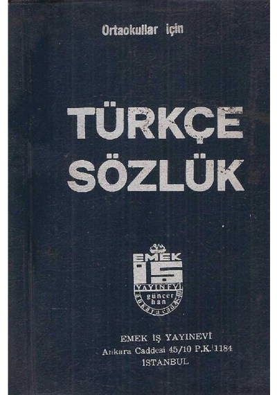 Ortaokullar İçin Türkçe Sözlük (2.El)