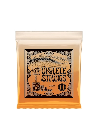 Ernie Ball Ukulele Ball End Şeffaf Naylon Ipler Genel