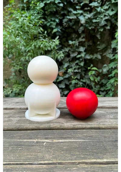Rufus Concept Küre 8cm Çap Silikon Mum Kalıbı