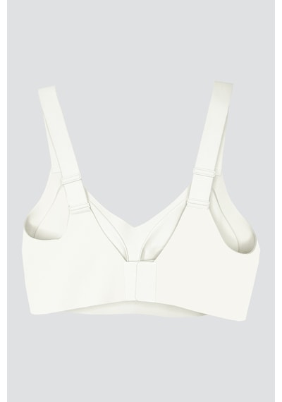 Cottonhill Seamless Bra - Curve Krem Lazer Kesim Dikişsiz Toparlayıcı Büyük Beden Kadın Sütyen