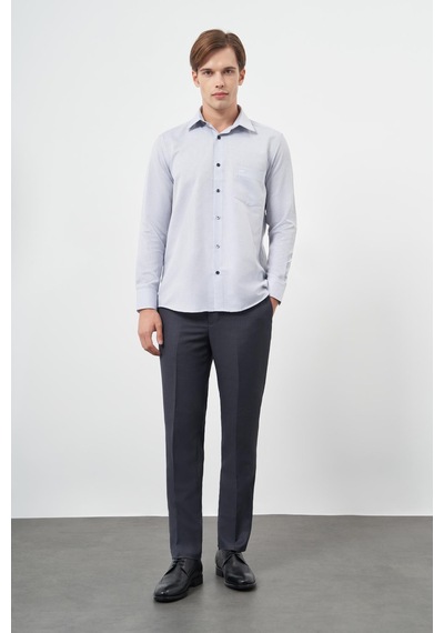 İmza Koyu Lacivert Uzun Kol Kendinden Desenli Bez Ayağı Sert Yaka Cepli Pamuklu Classic Comfort Fit Gömlek 1004245213 Koyu Lacivert İmza Koyu Lacivert Uzun Kol Kendinden Desenli Bez Ayağı Sert Yaka Cepli Pamuklu Classic Comfort Fit Gömlek 1004245213 Koyu Lacivert
