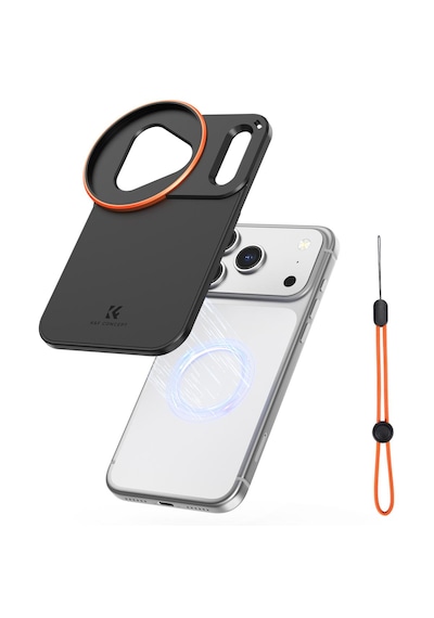 K&f Concept İphone 17 Pro Max Ve 58 Mm Dişli Filtrelerle Uyumlu, İphone Filtre Montajı Filtre Dahil Değildir