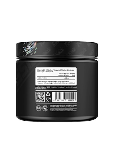 Kingsize Nutrition Betaine Anhydrous 180 Tablet - Aromasız