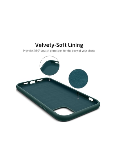 Apple Uyumlu iPhone 11 Kilif Lens Kamera Korumali Içi Kadife Silikon 406839997