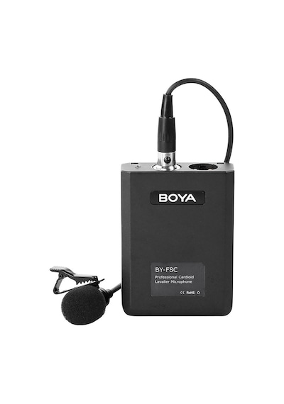 Boya By-f8c Tek Yönlü Akustik Vokal Yaka Mikrofonu
