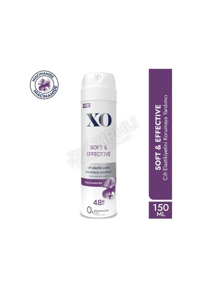 2 Adet Xo Deo Soft&effectıv Women 150 Ml