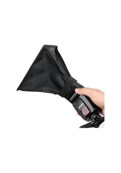 Universal 15X17Cm Flaş Softbox Diffuser- Canon Nikon Sony Pentax