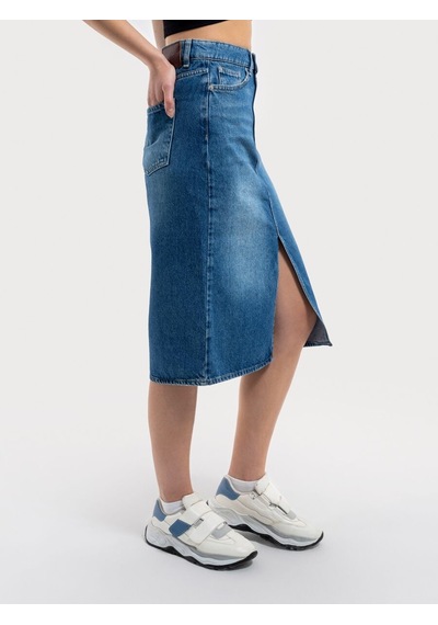 LOFT Regular Fit Kadın Etek Lf2036556 Q1.v1 Denim