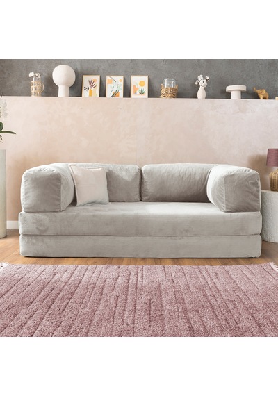 Argimo Godila Çok Amaçlı Sofa Çift Kişilik Yatak Koltuk Fildişi