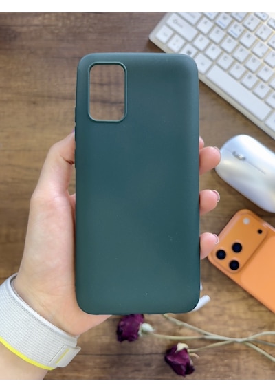 Samsung Galaxy A71 Uyumlu Kamera Korumalı Darbeye Dayanıklı Renk Atmayan Fab Silikon Kılıf Haki
