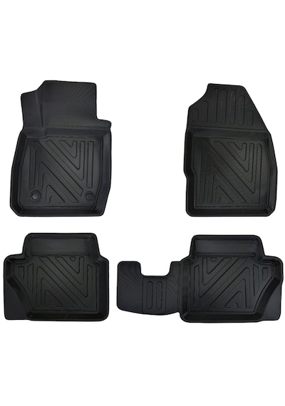 Powershıeld Ford Fiesta 2002-2008 Uyumlu Araca Özel Premium 5d Havuzlu Oto Paspas