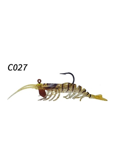 Osaka Caridina Shrimp 5Cm 3.5Gr Yumuşak Silikon Karides