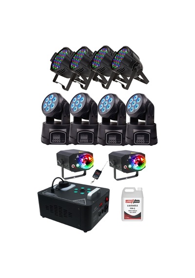 Quenlite Sahne Işık Sistemi Start Paket-6 Stand Küre Led Robot