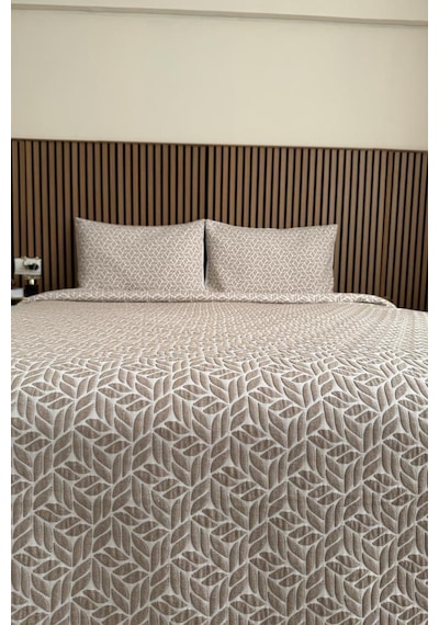Salvia 3 Parça Çift Kişilik Yatak Örtüsü 235x245 Cm Çok Renkli