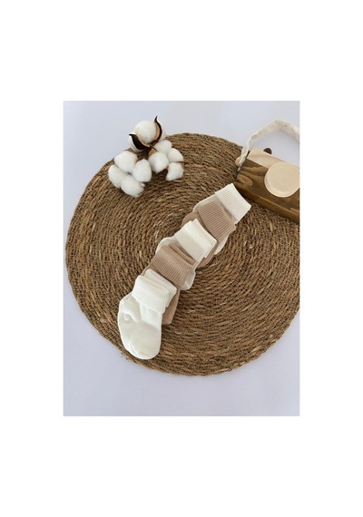 Glory Baby Organik Pamuklu Unisex 5'li Premium Yeni Doğan Bebek Çorabı - Kutulu Beyaz-kahve Beyaz-kahve Glory Baby Organik Pamuklu Unisex 5'li Premium Yeni Doğan Bebek Çorabı - Kutulu Beyaz-kahve Beyaz-kahve