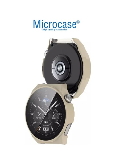 Huawei Watch GT3 Pro 46mm Ekran Korumalı Sert Rubber Kılıf-AL3173