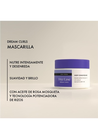 Lexroo Frizz Ease Dream Curls Kusursuz Bukleler Saç Bakım Maskesi