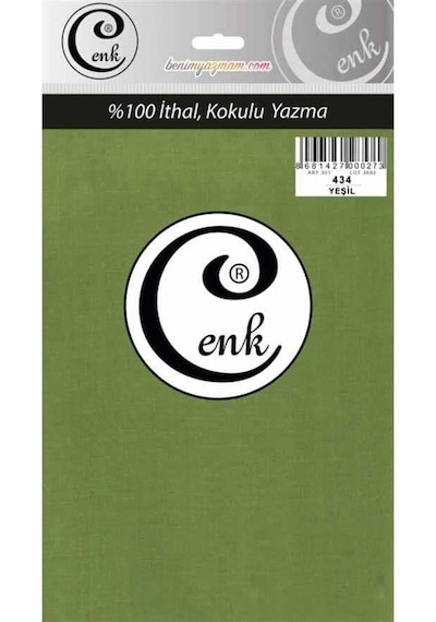 Abarta Cenk Düz Renk Yazma 100cm Poşetli Renk Seçenekleri Yeşil