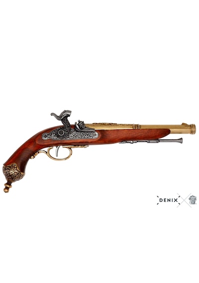 Denix 1825 Italia Brescia Pistol 38cm Koleksiyon Obje