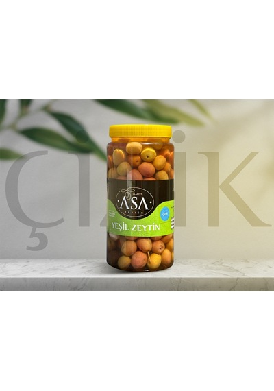 Asa Çizik Yeşil Zeytin 1 KG