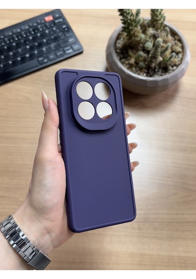 Redmi Note 14 Pro 5g Silikon Kılıf Xfab Mürdüm