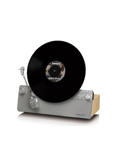 Lenco Dikey Plak Çalar Lsa-071 Retro Tasarım Ve Modern Dahili Hoparlörlü Bluetooth Pikap