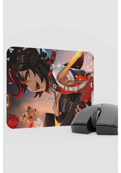 Xinyan Genshin Impact Anime Oyuncu V2 - 22x18 Gaming Mouse Pad Fare Altlığı