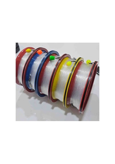 Kasnak 150 Metre Sazan Avı Hazır Kasnak Olta Takımı Misinalı Iğneli Karışık Renkli Gig Ve Boli