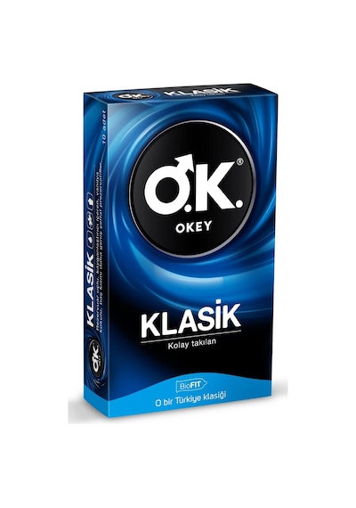 Okey Klasik Prezervatif 10'Lu