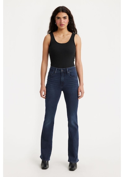 Levi's 725 High Rise Bootcut Tr Lots Of Love Dark Indigo Kadın Jean-14330 Koyu Mavi