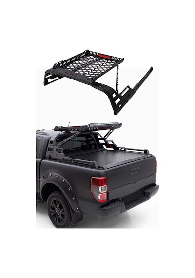 Ford Ranger 2011-2022 Uyumlu Araca Özel Sepetli Rollbar
