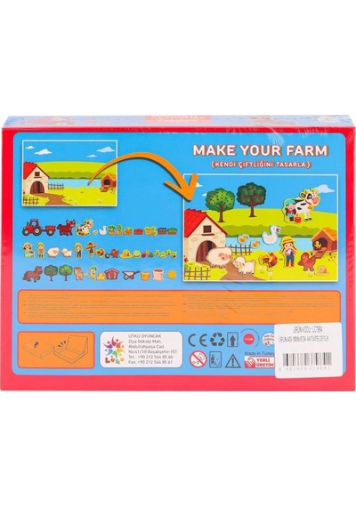 Mey İthalat Lc7984 Manyetik Aktivite Çiftlik