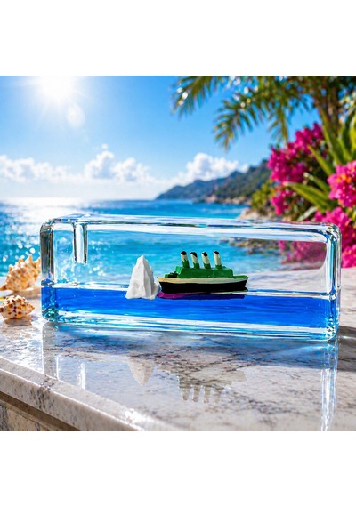 1 Adet Kalemlikli Batmayan Titanik Cruise Gemisi Sulu Dalgalanan Gemi Karne Tatil Yılbaşı Hediyeleri