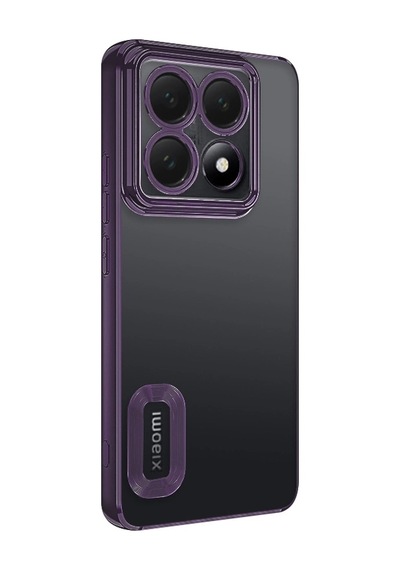 Xiaomi 14t Pro Kılıf Kamera Korumalı Logo Gösteren Zore Omega Kapak Çok Renkli