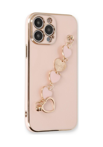 Apple iPhone Uyumlu - 14 Pro Kılıf Esila Silikon - Pudra