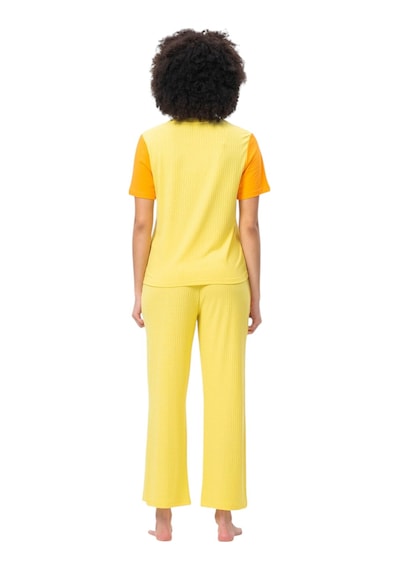 United Colors of Benetton Kadın Pijama Üstü Sarı