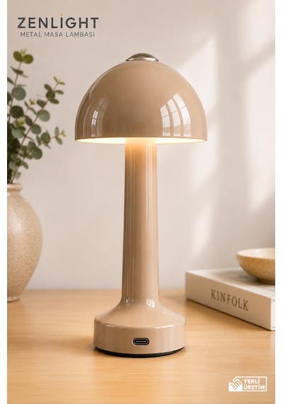 Zenlight Metal Masa Lambası Kum Beji