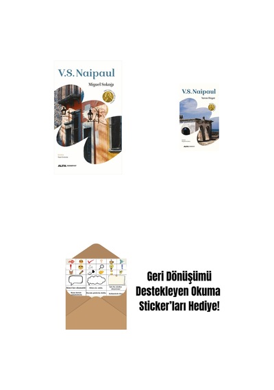 Miguel Sokağı + Yarım Hayat + Okuma Sticker'ları