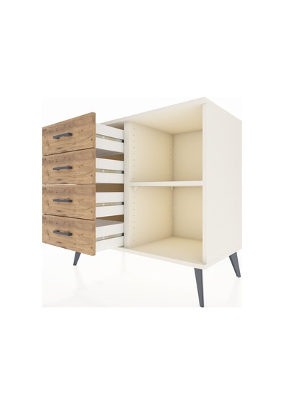 Hyperion Şifonyer Tek Raflı 4 Çekmeceli 88x44x80 Aytaşı-aytaşı/çam Aytaşı/çam Hyperion Şifonyer Tek Raflı 4 Çekmeceli 88x44x80 Aytaşı-aytaşı/çam Aytaşı/çam