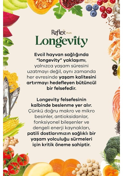 Plus Longevity Orta Ve Büyük Irk Yetişkin Köpek Maması 2700g