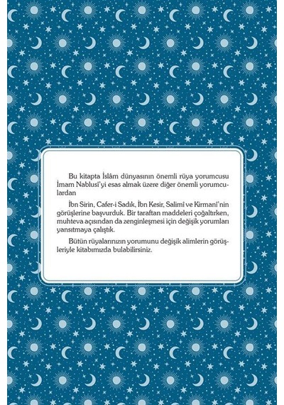 Büyük Rüya Tabirleri Ansiklopedisi Ciltli İmam Nablusi / İma...