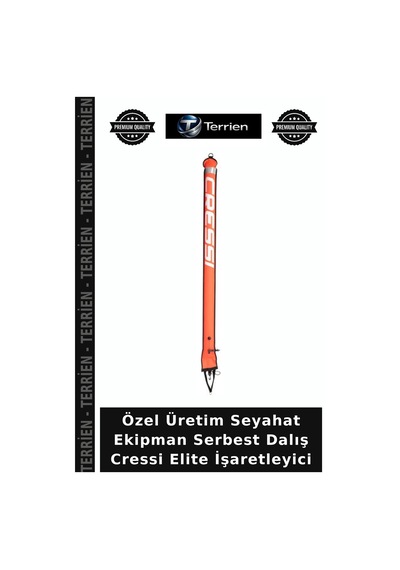 Özel Üretim Seyahat Ekipman Serbest Dalış Cressi Elite İşaretleyici Standart