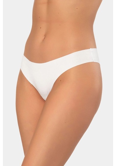 Türen 908 Kadın Lazer Kesim Brazilian Külot-beyaz Beyaz