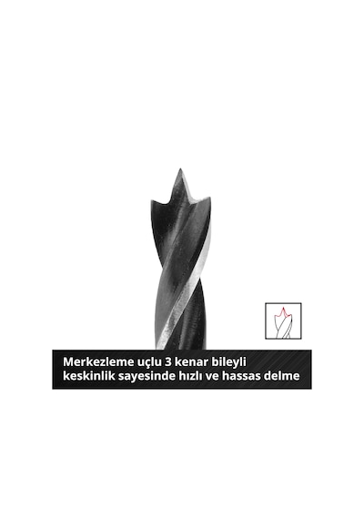Einhell S-CASE 10 Parçalı Ahşap Matkap Ucu Seti - 49108733